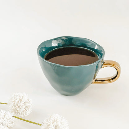 GORGEOUS IN GREEN and GOLD MUG