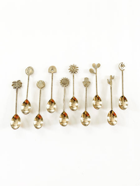 BRASS TEASPOONS