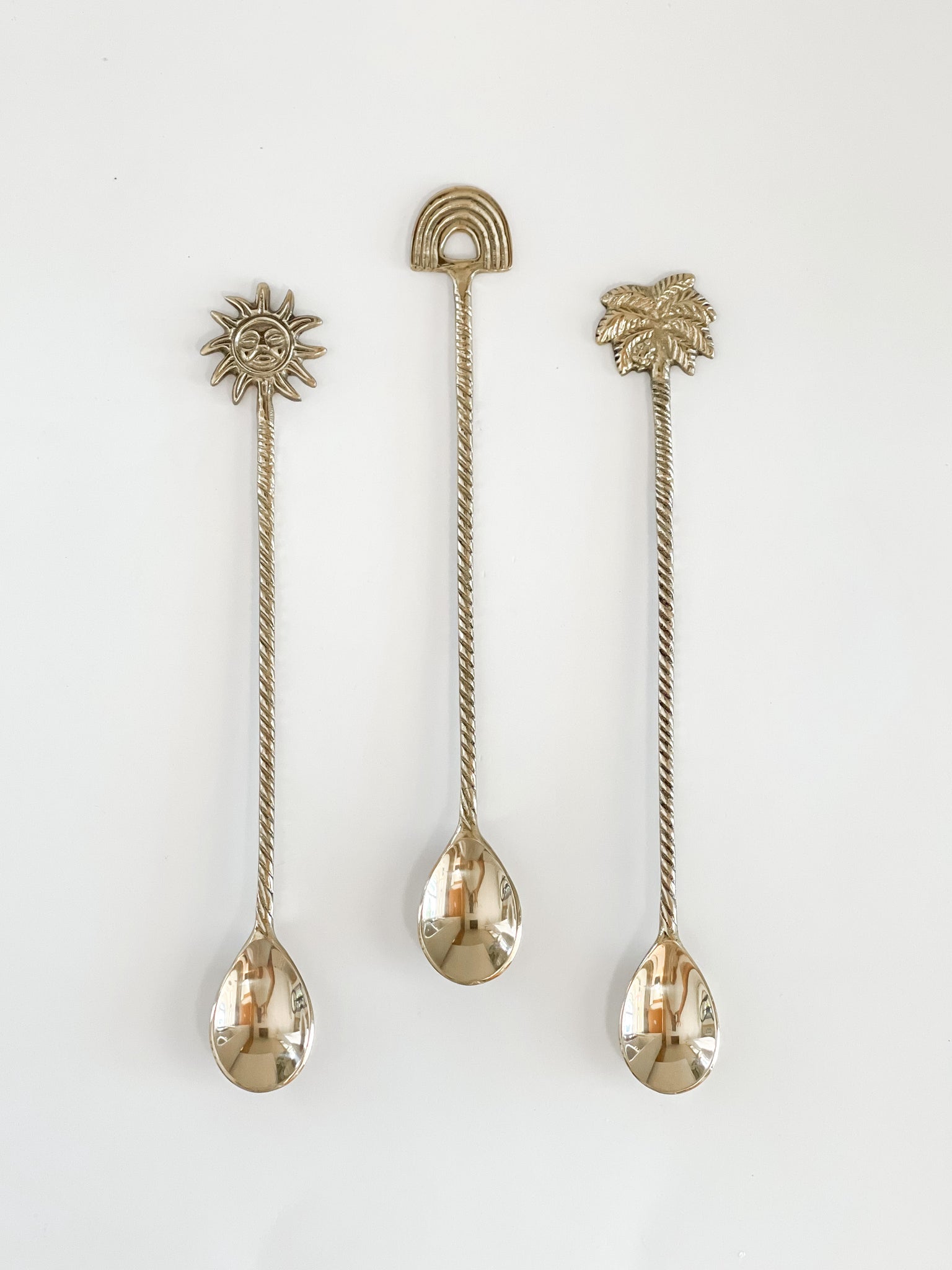 BRASS BAR SPOONS