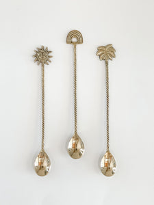 BRASS BAR SPOONS