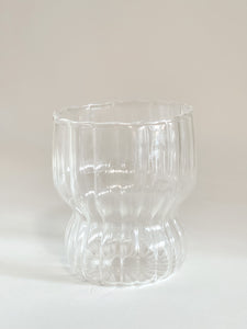 LITTLE STRIPED GLASS CUP