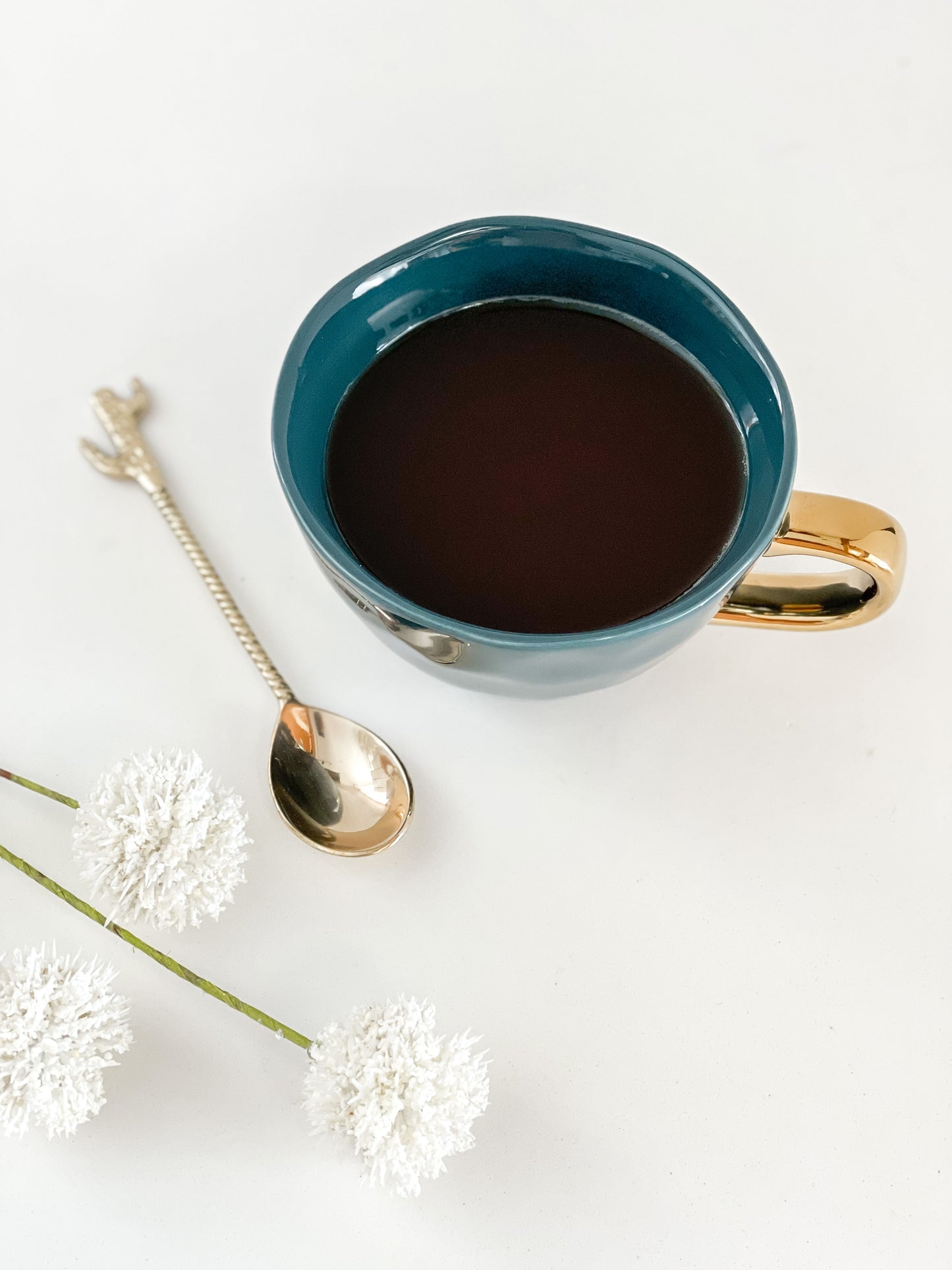 GORGEOUS IN GREEN and GOLD MUG