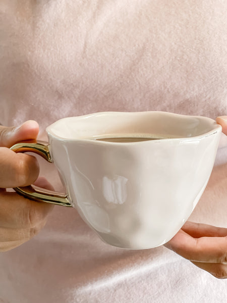 PRETTY IN PINK and GOLD MUG