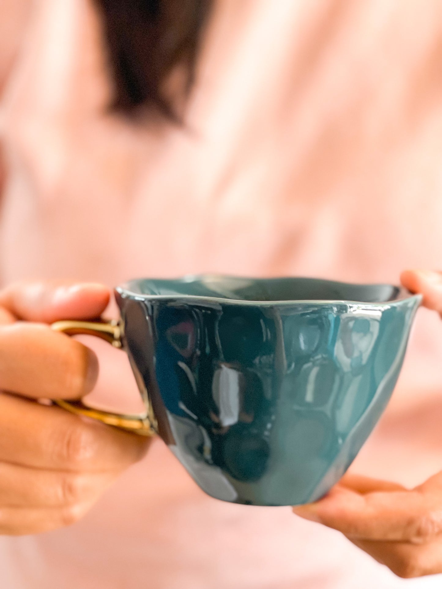 GORGEOUS IN GREEN and GOLD MUG